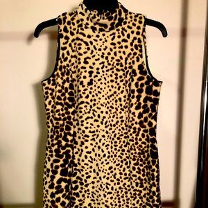 Animal print dress